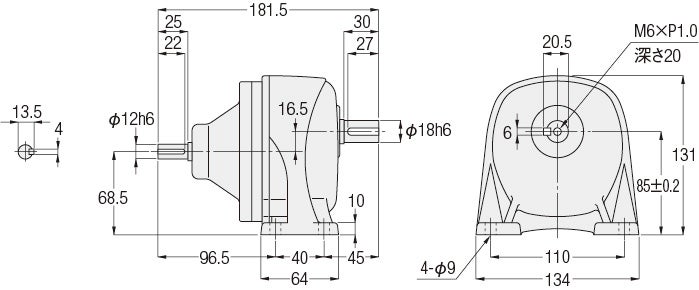 ニッセイ G3LS-18-20-010 減速機 ニッセイ S型 G3 平行軸 0.1kW-agba