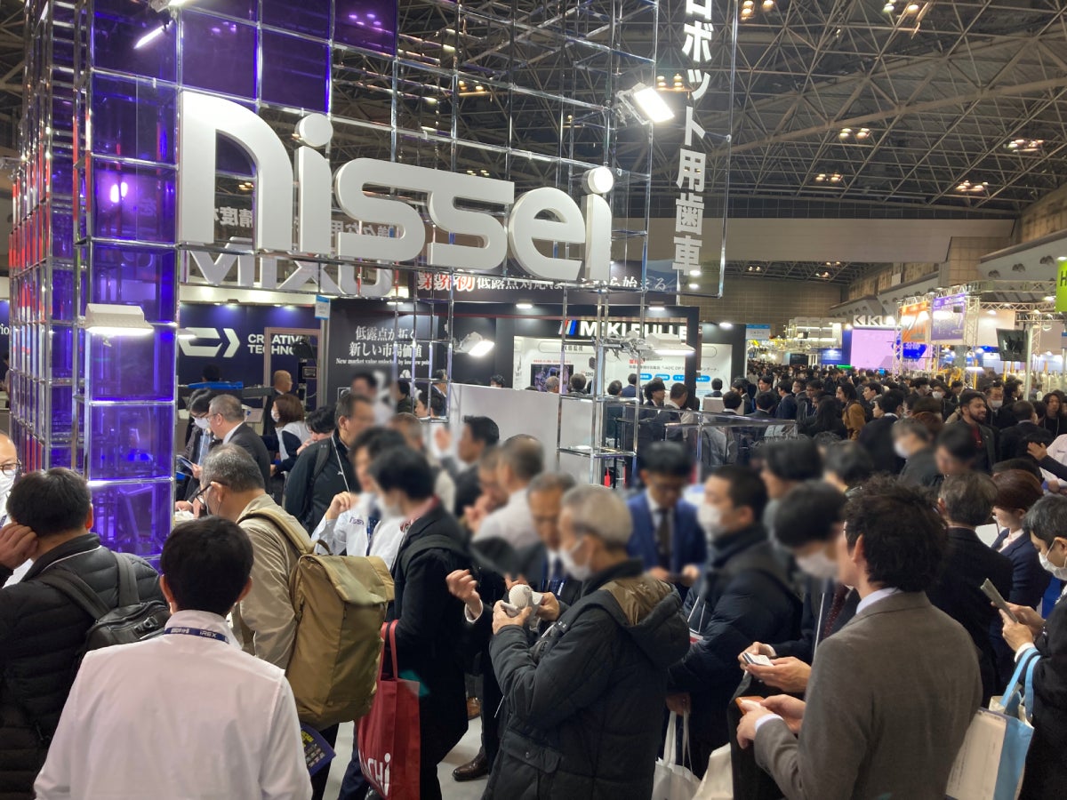 ロボット展大盛況